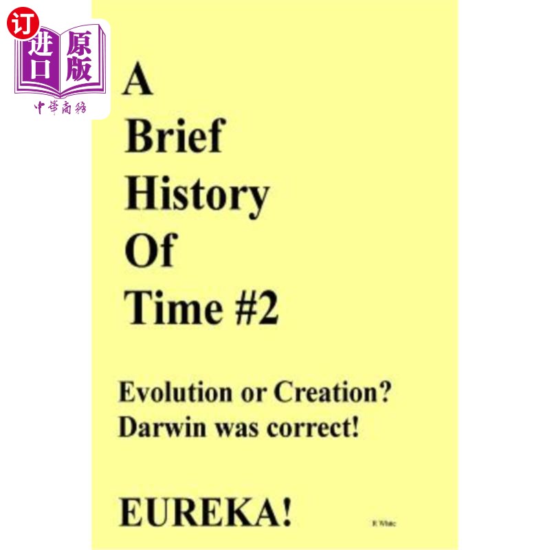 海外直订A Brief History of Time #2: New Research Proves Darwin Correct! 时间简史#2：新研究证明达尔文是正确的！