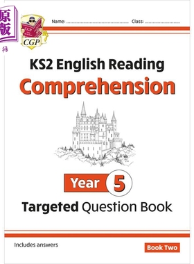 英国CGP KS2 English Targeted Question Book: Year 5 Comprehension - Book 2【中商原版】