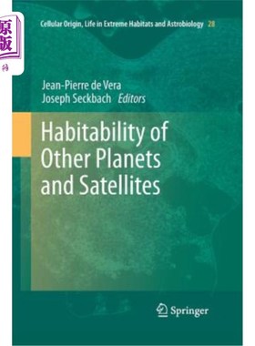 海外直订Habitability of Other Planets and Satellites 其他行星和卫星的宜居性