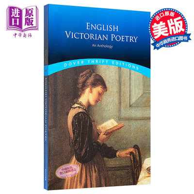 现货 【中商原版】英国维多利亚诗歌选集 英文原版 English Victorian Poetry Paul Negri Dover Publications