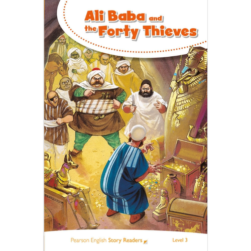 Pearson English培生小学英语分级绘本3级 阿里巴巴与四十大盗Ali Baba and the Forty Thieves蓝思值490L中心词600【中商原?