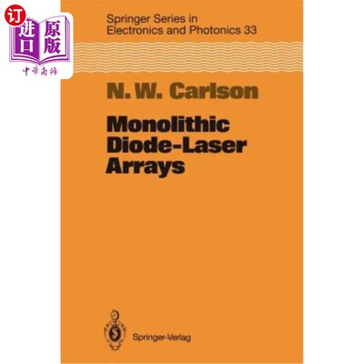 Monolithic Diode-Laser Arrays 单片半导体激光器阵列【中商原版】
