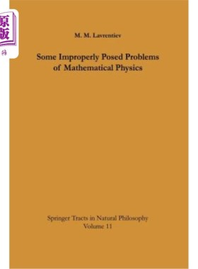 海外直订Some Improperly Posed Problems of Mathematical Physics 数学物理中的一些不适定问题