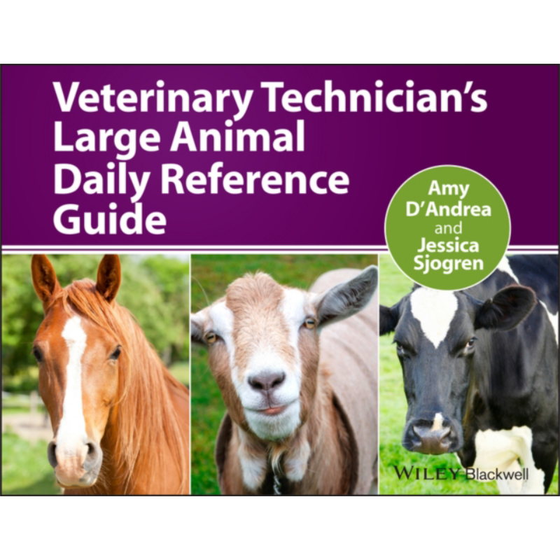 现货 Veterinary Technician's Large Animal Daily Reference Guide【中商原版】