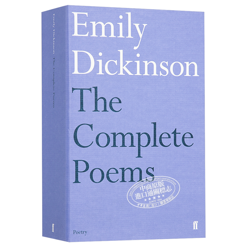 艾米莉 狄金森全诗 Complete Poems 英文原版 Emily Dickinson【中商原版】