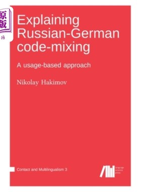 海外直订Explaining Russian-German code-mixing 解释计划计算所