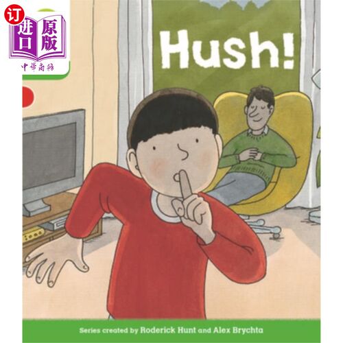 海外直订Oxford Reading Tree Biff, Chip and Kipper Storie... 牛津阅读树的狗，狗和狗故事解码和发展:第2级:嘘!