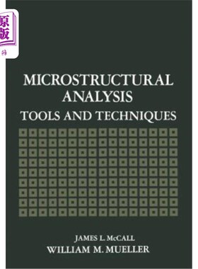 海外直订Microstructural Analysis: Tools and Techniques 微观结构分析:工具和技术