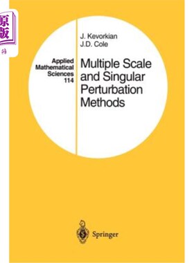 海外直订Multiple Scale and Singular Perturbation Methods 多尺度和奇异摄动方法