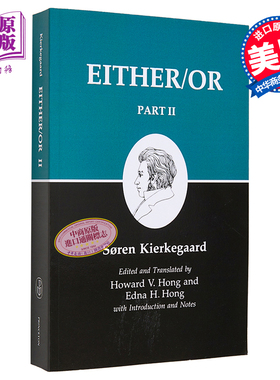 现货 克尔凯郭尔著作 第四卷 非此即彼 下卷 英文原版 Kierkegaard's Writings IV S?ren Kierkegaard【中商原版】