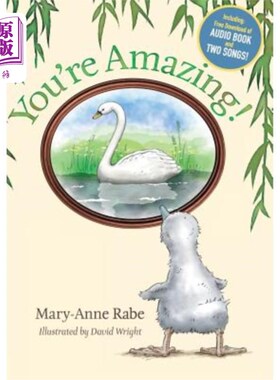 海外直订You're Amazing - Hardcover + Audio Book Download 你太棒了-精装书+有声书下载