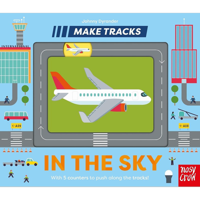 飞行轨道英文原版进口纸板书