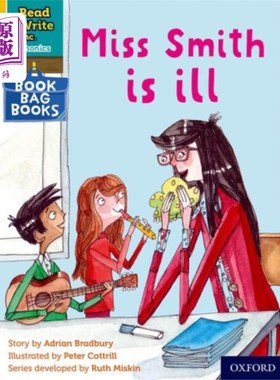 海外直订Read Write Inc. Phonics: Yellow Set 5 Book Bag B... Read Write公司自然拼读:黄色第5册书包第2册史密斯小姐病了