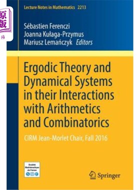 海外直订Ergodic Theory and Dynamical Systems in Their Interactions with Arithmetics and  遍历理论和动力系统与算术和