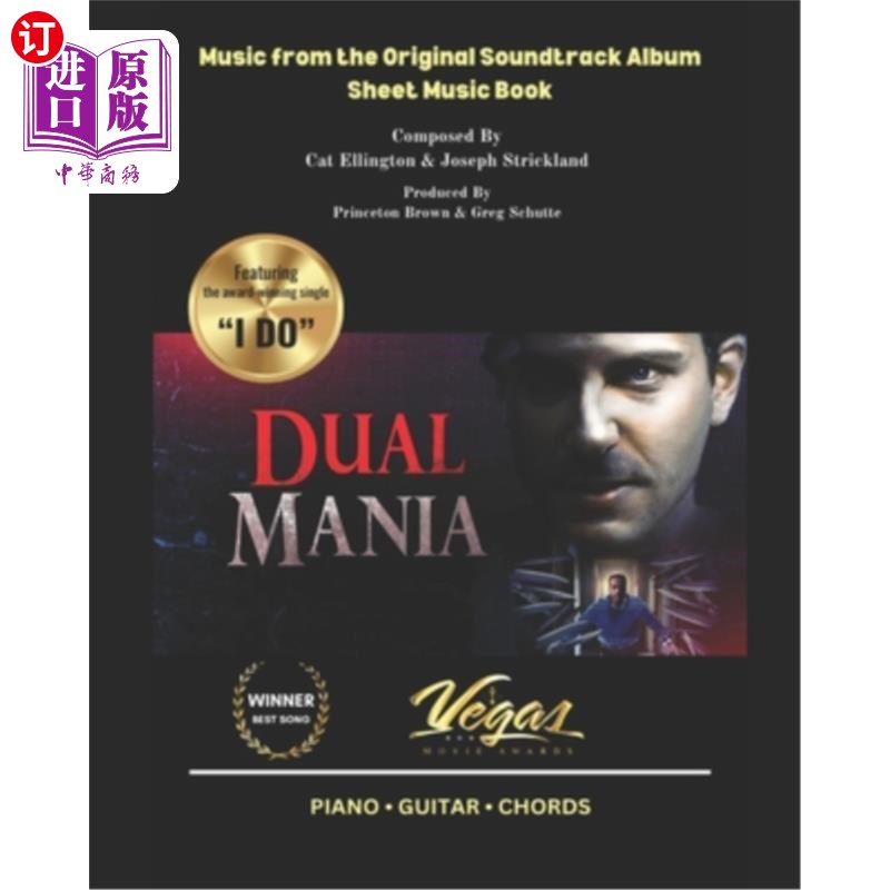 海外直订Dual Mania: Music from the Original Soundtrack Album - Piano/Guitar/Chords - She 双重狂躁：音乐从原声专辑-