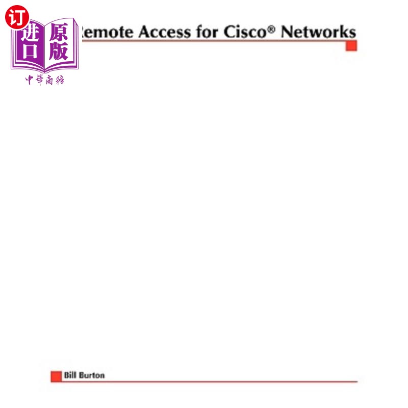 海外直订Remote Access for Cisco Network 思科远程访问