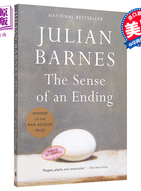 预售 【中商原版】朱利安·巴恩斯：终结的感觉 英文原版 The Sense of an Ending Julian Barnes Vintage USA