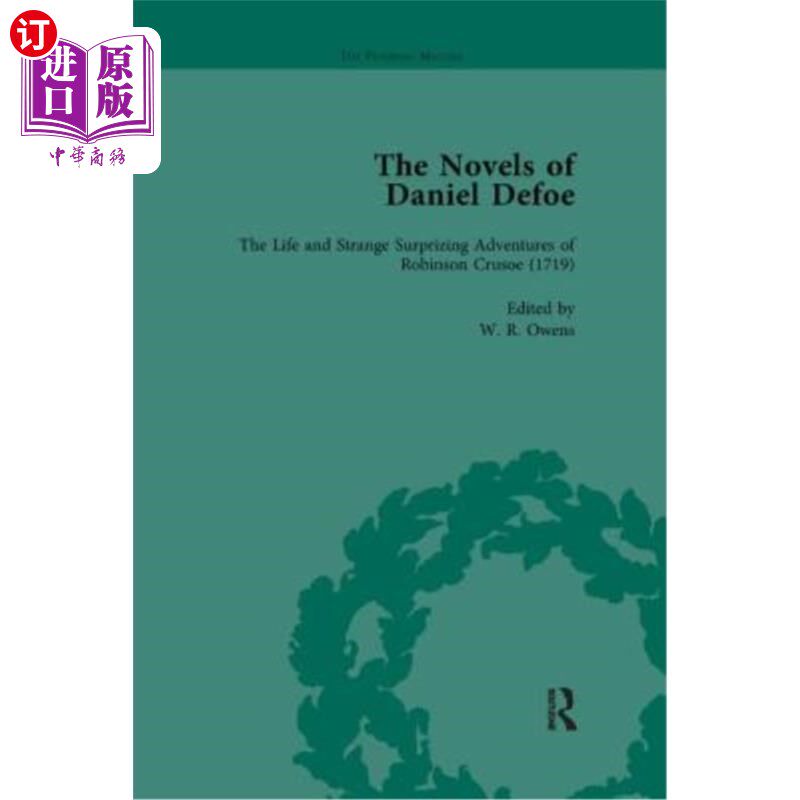 海外直订The Novels of Daniel Defoe, Part I Vol 1 笛福小说(上)卷