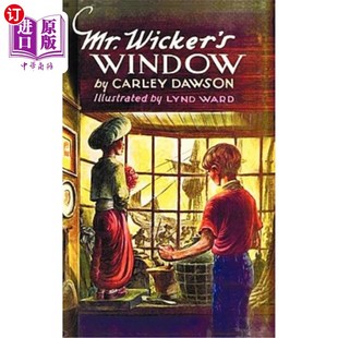 Window 带有原始封面和Bw插 窗户 and Wicker Original With Wicker先生 海外直订Mr. Cover Illustrations Artwork