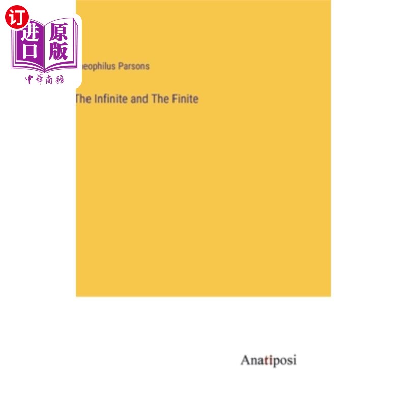 海外直订The Infinite and The Finite 无限与有限