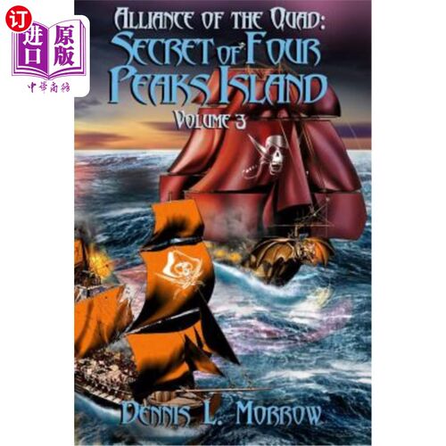 海外直订Alliance of the Quad: Secret of Four Peaks Island 四方联盟:四峰岛的秘密