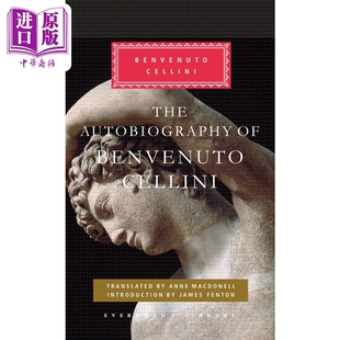 预售 英文原版 The Library 中商原版 Everymans Benvenuto Cellini Autobiography 切利尼自传 Classics