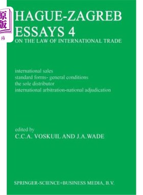 海外直订Hague-Zagreb Essays 4 on the Law of International Trade: International Sales Sta 海牙萨格勒布国际贸易法随笔