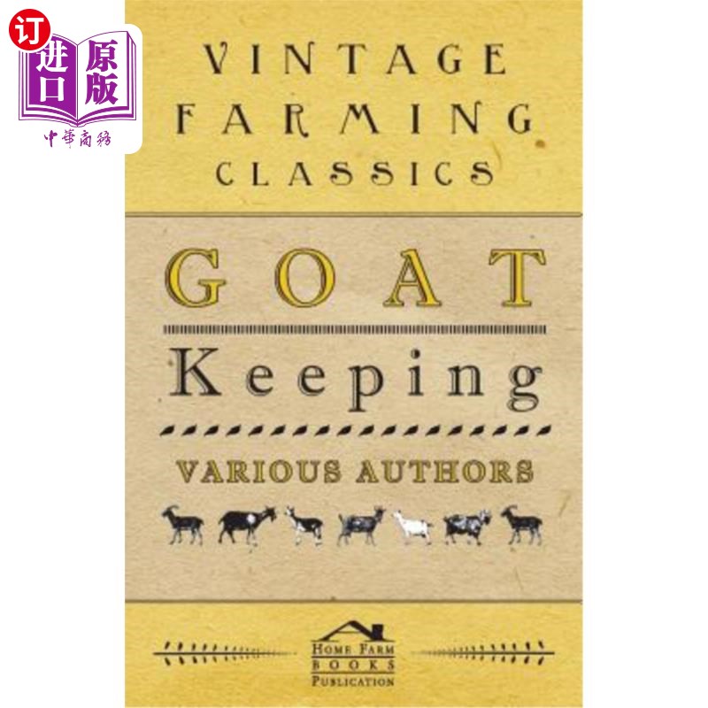 海外直订Goat Keeping 养羊