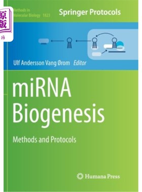 海外直订医药图书Mirna Biogenesis: Methods and Protocols Mirna生物发生：方法和程序