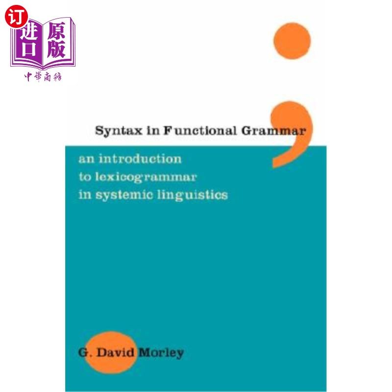 海外直订Syntax in Functional Grammar 函数语法中的语法