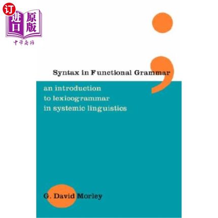 海外直订Syntax in Functional Grammar 函数语法中的语法
