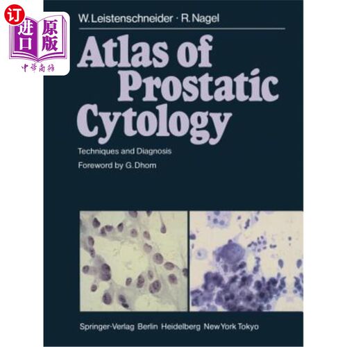 海外直订医药图书Atlas of Prostatic Cytology: Techniques and Diagnosis 前列腺细胞学图谱:技术与诊断
