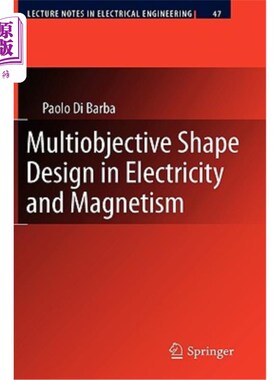 海外直订Multiobjective Shape Design in Electricity and Magnetism 电磁多目标形状设计
