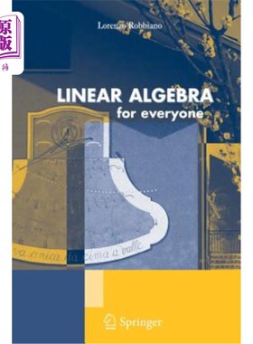 海外直订Linear Algebra for Everyone 每个人的线性代数