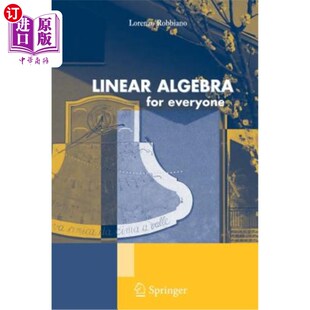 海外直订Linear Algebra for Everyone 每个人的线性代数