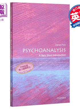 预售 牛津通识系列 心理分析 英文原版 Psychoanalysis A Very Short Introduction Daniel Pick【中商原版】