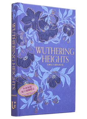 艾米莉勃朗特 呼啸山庄英文原版 Signature Gilded Classics Wuthering Heights 呼啸山庄英文版呼啸山庄电影周边呼啸山庄小?
