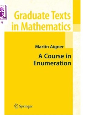 海外直订A Course in Enumeration 计数课程