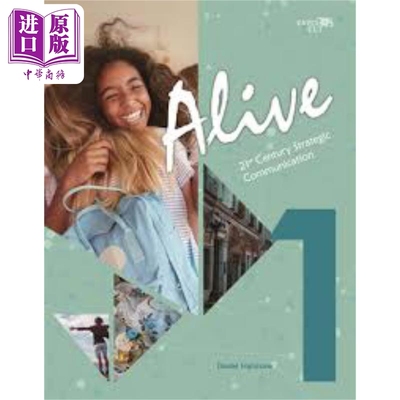 敦煌书局少儿英语教辅童书 21世纪儿童场景表达1 Alive-21st Century Strategtic Communication BK1 英文原版 【中商原版】
