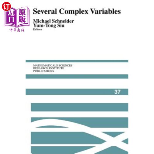 海外直订Several Complex Variables 几个复变量