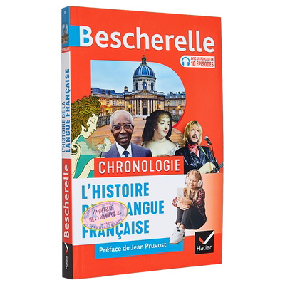 Bescherelle 法语语言史 从诞生到现在 法文原版 CollectifBescherelle Chronologie de lhistoire【中商原版】