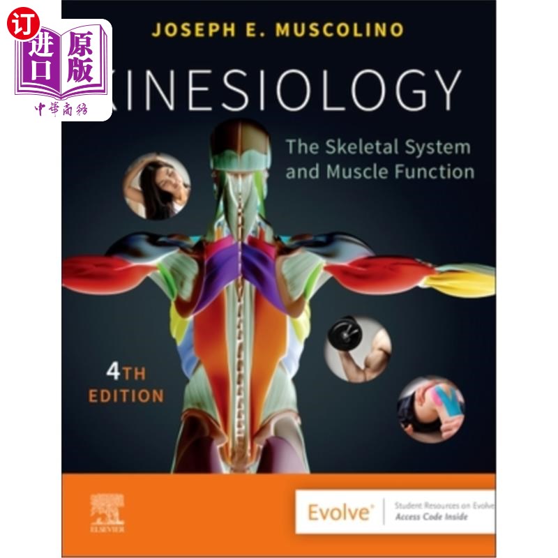 海外直订医药图书Kinesiology: The Skeletal System and Muscle Function 运动机能学:骨骼系统和肌肉功能