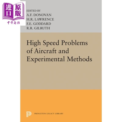 预售 飞行器的高速问题和实验方法 High Speed Problems of Aircraft and Experimental Methods Allen F Donovan【中商原版】