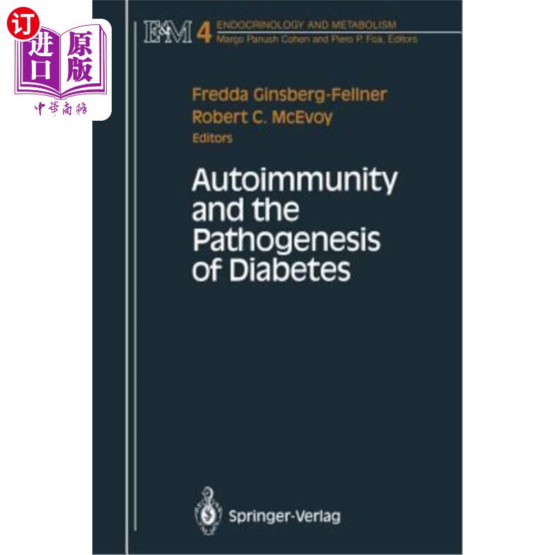 海外直订医药图书Autoimmunity and the Pathogenesis of Diabetes 自身免疫与糖尿病的发病机制
