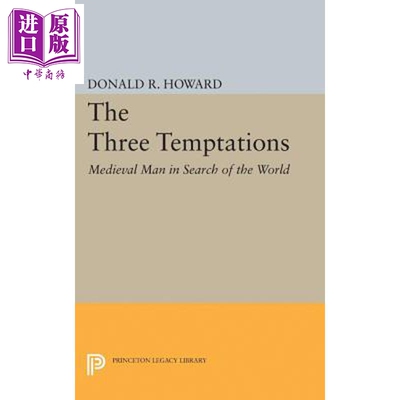 预售 三个诱惑 寻找世界的中世纪人 Three Temptations 英文原版 Donald Roy Howard【中商原版】