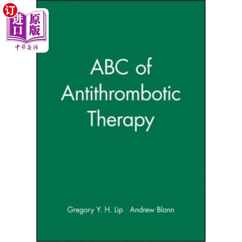 海外直订医药图书ABC of Antithrombotic Therapy 抗血栓治疗基础知识