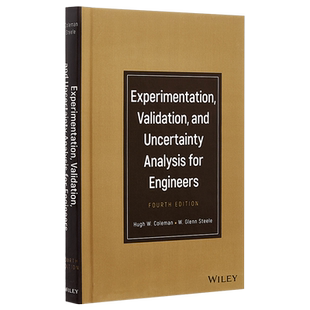 现货 Experimentation,Validation,Uncertainty Analysis Engineers 英文原版 工程师的实验、验证与不确定性分析【中商原版】