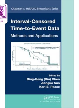 海外直订Interval-Censored Time-To-Event Data: Methods and Applications 时间到事件间隔审查数据:方法和应用