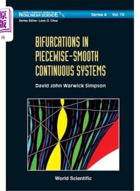 海外直订Bifurcations in Piecewise-Smooth Continuous Systems 分段光滑连续系统的分支