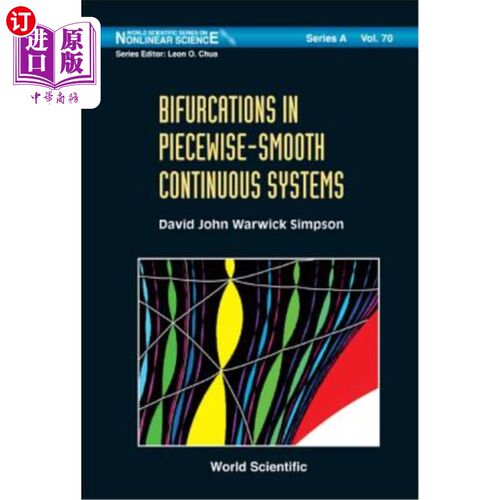 海外直订Bifurcations in Piecewise-Smooth Continuous Systems 分段光滑连续系统的分支